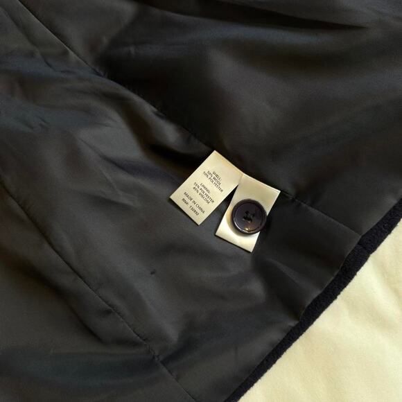 Helsa navy blue wool peacoat - Picture 4 of 6